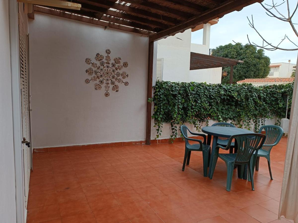 Casa Baja Naturista Con Patio En Primera Linea De Playa Con Piscina Comunitaria! Vera Bagian luar foto