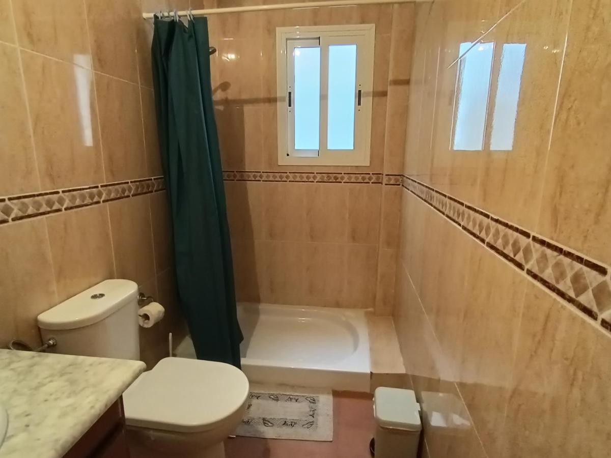 Casa Baja Naturista Con Patio En Primera Linea De Playa Con Piscina Comunitaria! Vera Bagian luar foto
