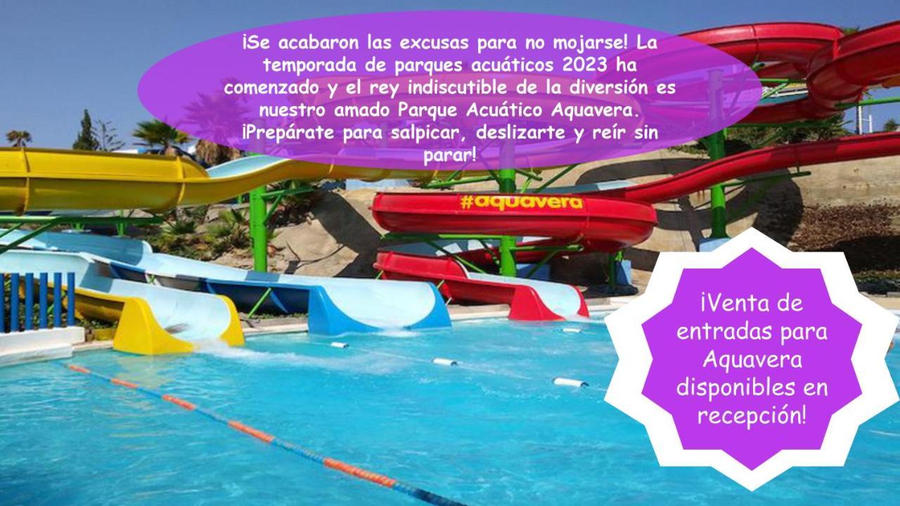 Casa Baja Naturista Con Patio En Primera Linea De Playa Con Piscina Comunitaria! Vera Bagian luar foto